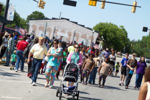 Corporate Sponsors at the Johnston Peach Blossom Festival ensure a good time can be had by all!