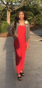 Robert H. Herlong Scholarship Winner Aliyah Griffin.